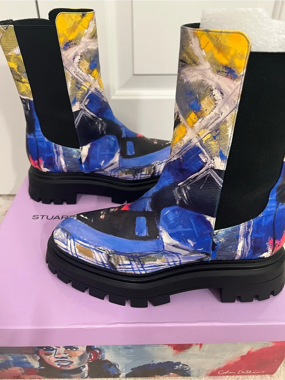 Stuart Weitzman x Kidsuper studios W US size 8